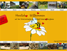 Tablet Screenshot of berghane.de